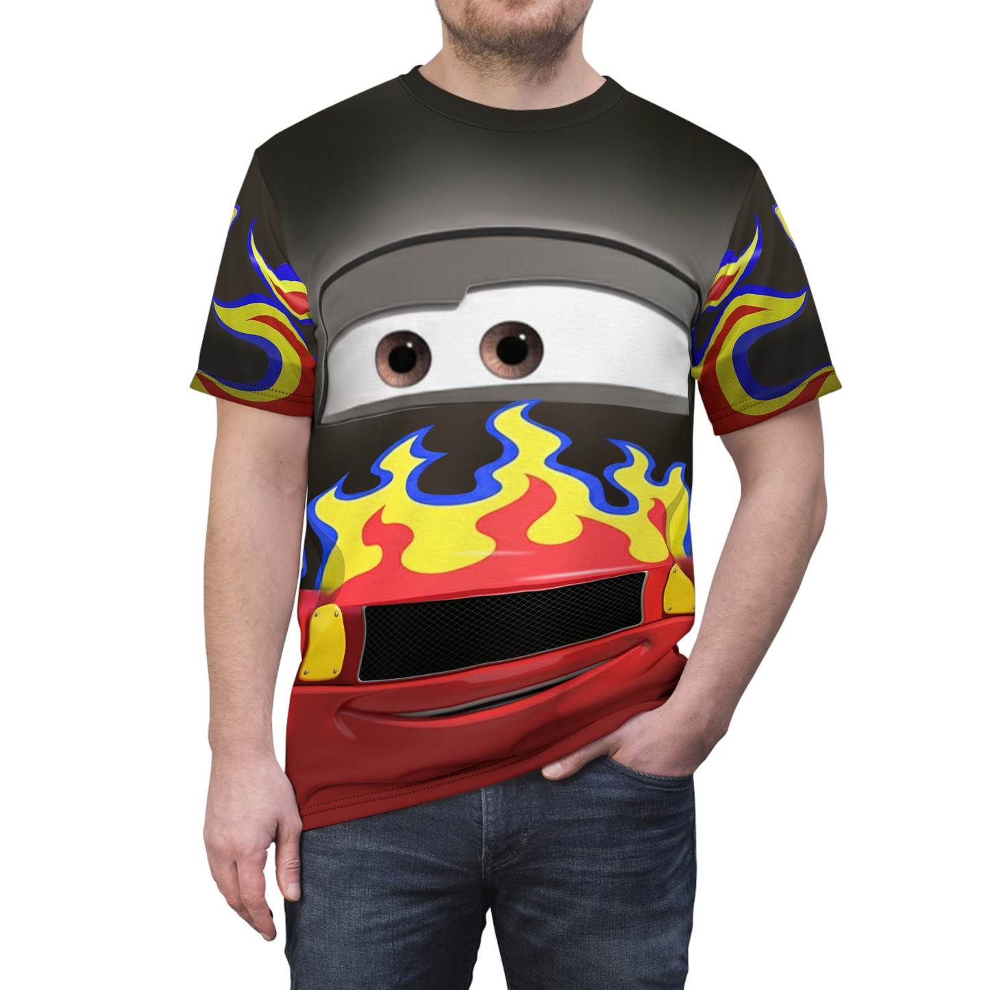 Darrell Cartrip Cars Shirt, Cars 2 Character Costume