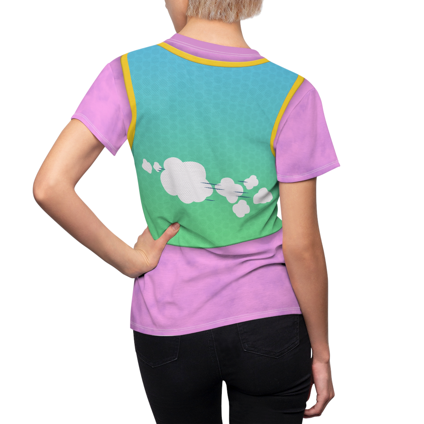 Gale Cumulus Women's Shirt, Elemental Costume