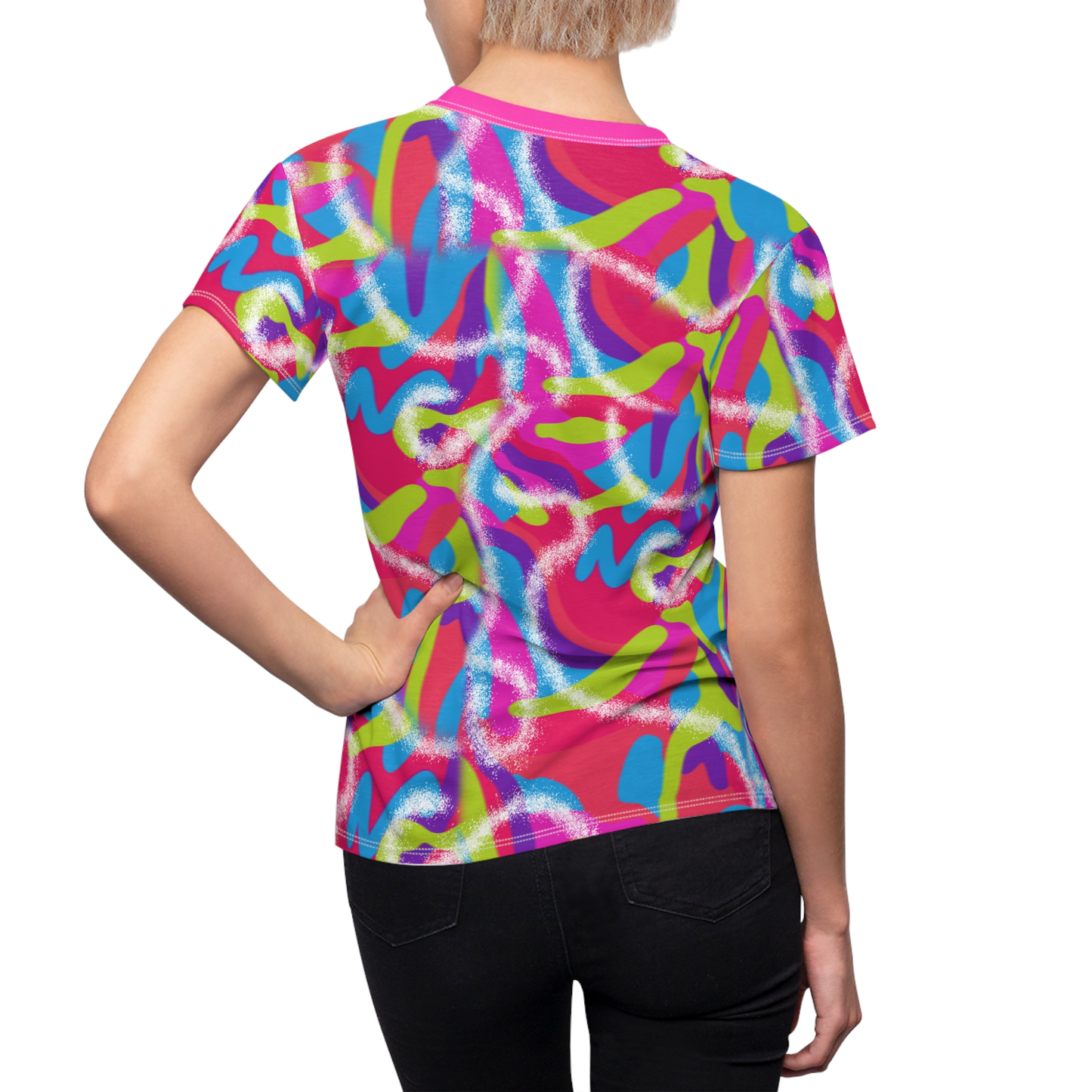 Margot Neon Skate Women's Shirt, Doll Movie Costume