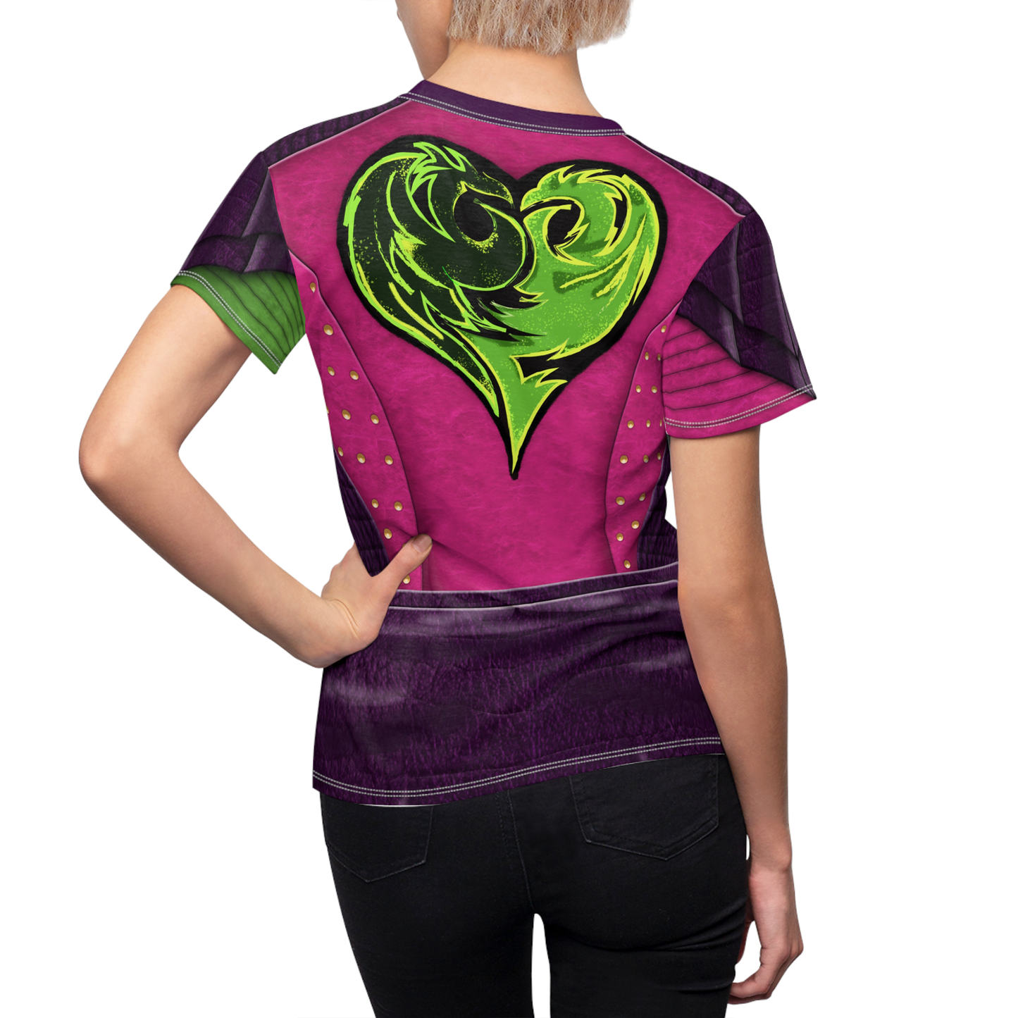 Mal Purple Women's Shirt, Descendants Costume