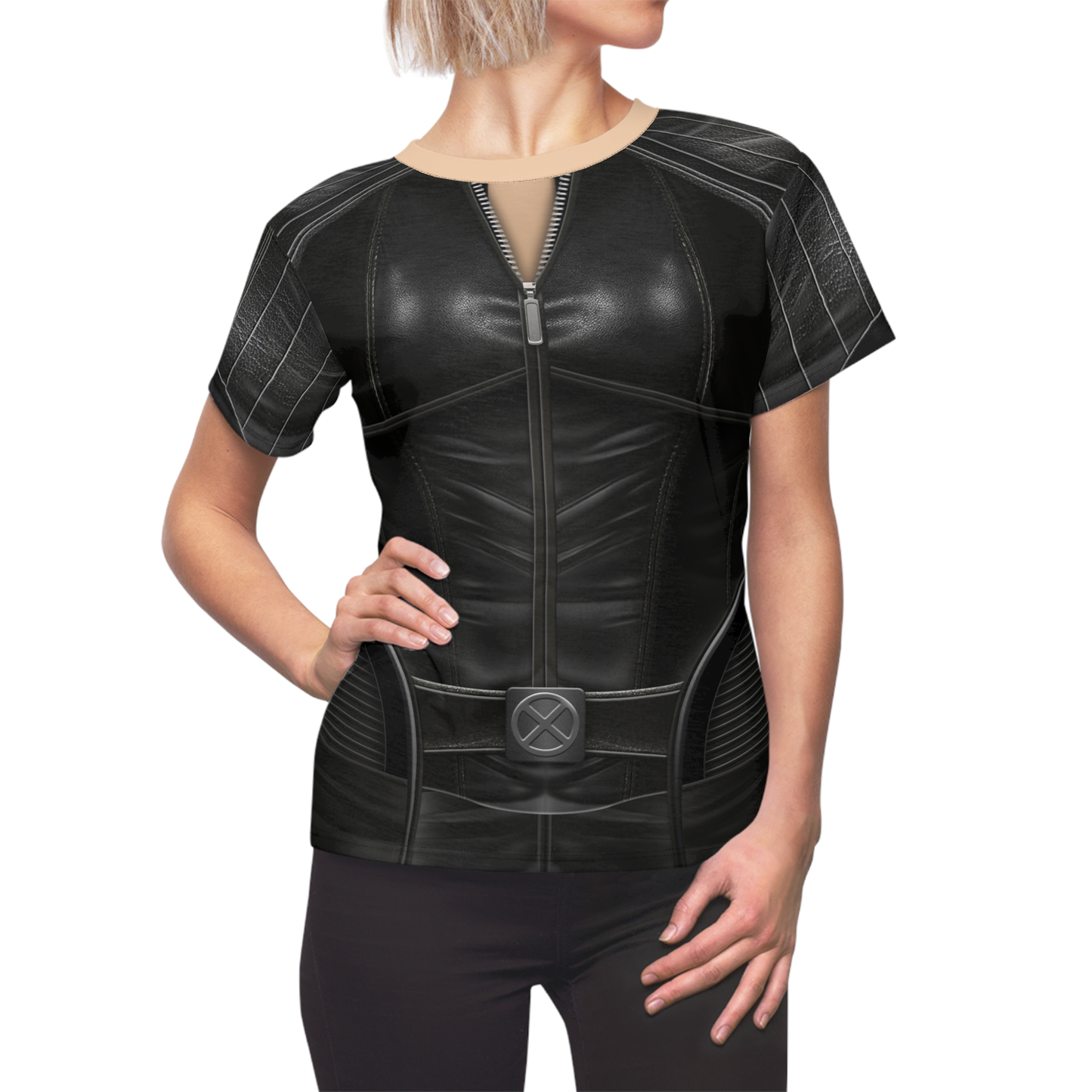 Rogue Fight Suit Women's Shirt, X-Men 2 Costume