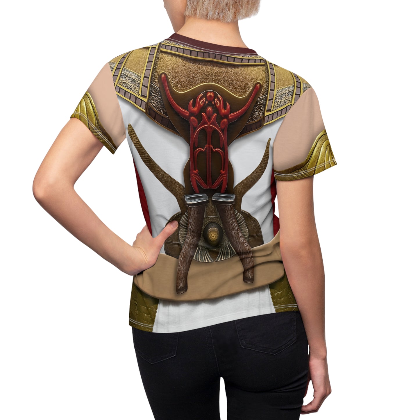 Scarlet Scarab Women's Shirt, Moon Knight Character Inspired Costume