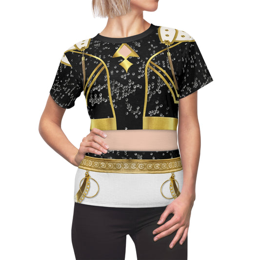 Golden Black K-Pop Women's Shirt, Kpop IdoI Girl Group Inspired Cosplay Costume