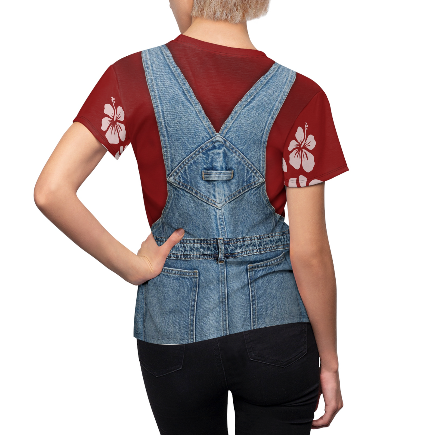 Lilo Pelekai Overalls Women's Shirt, Lilo & Stitch Character Inspired Costume