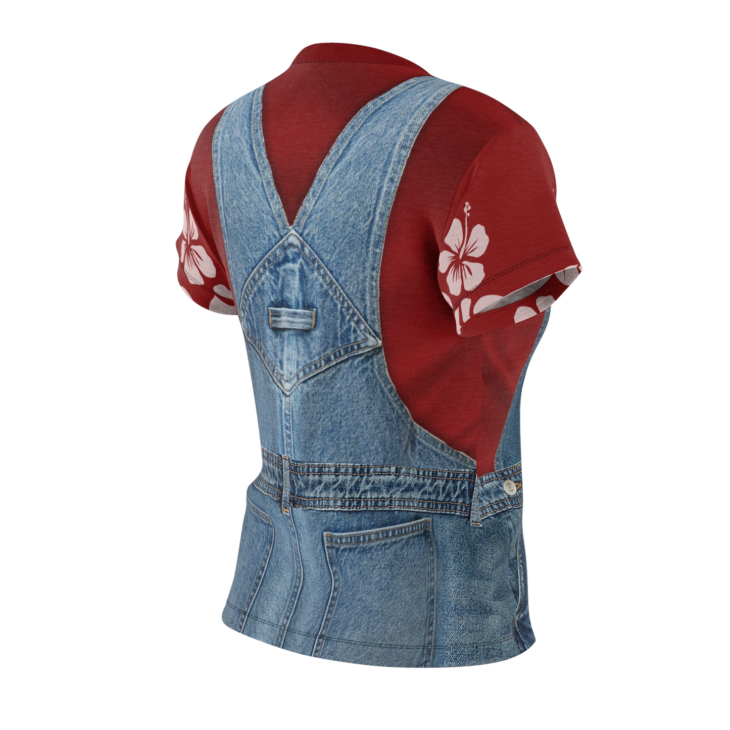 Lilo Pelekai Overalls Women's Shirt, Lilo & Stitch Character Inspired Costume