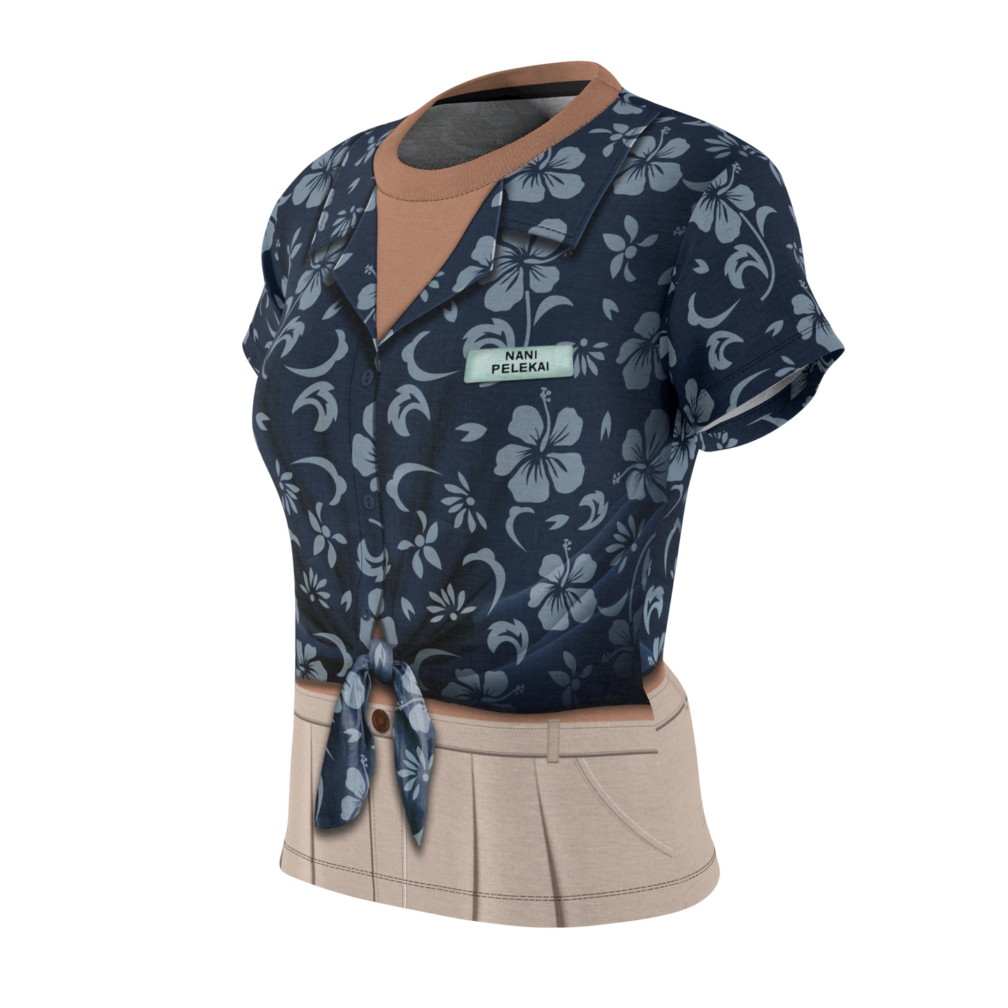 Nani Pelekai Women's Shirt, Lilo & Stitch Character Inspired Costume