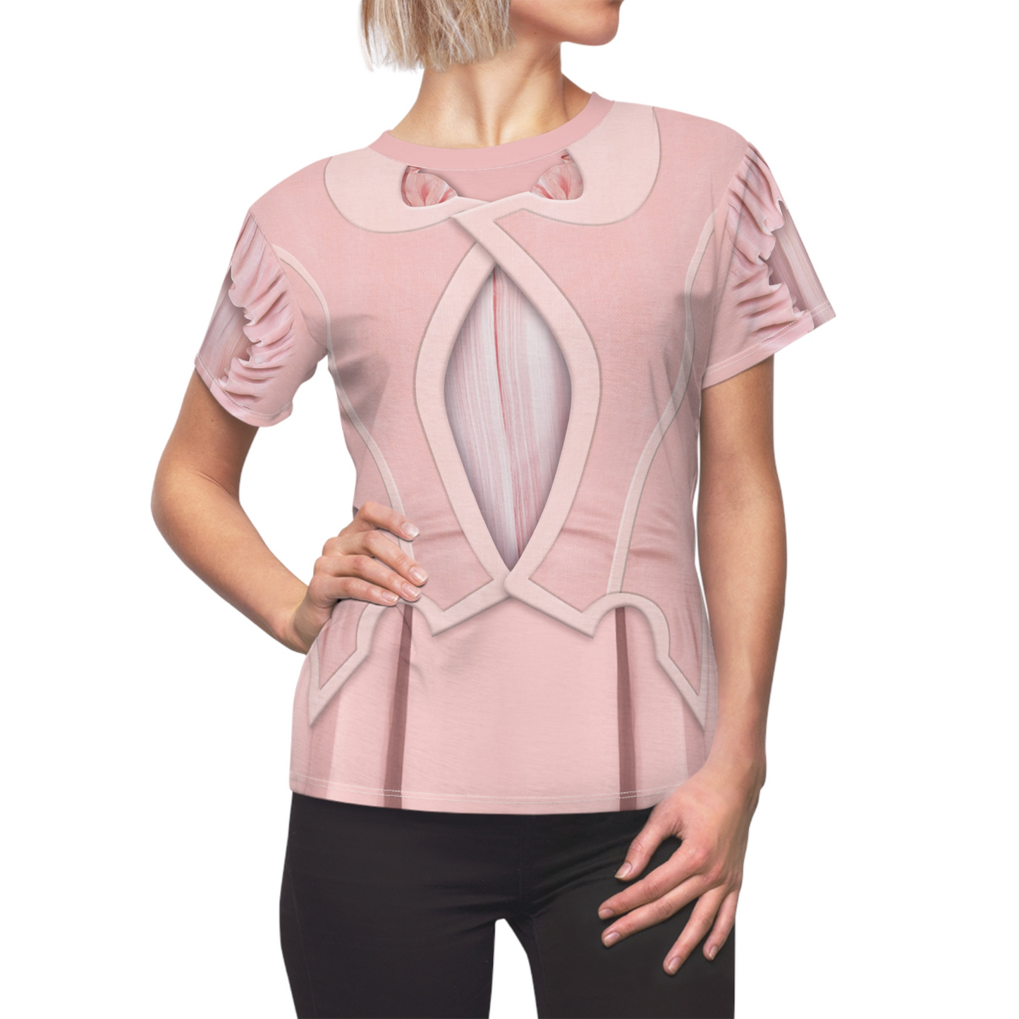 Glinda Pink Good Witch Women's Shirt, Wicked Character Inspired Costume