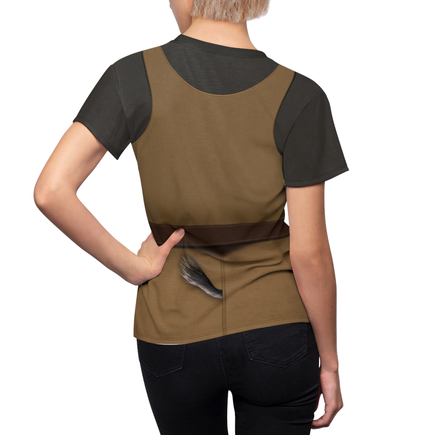 Pigtail Women's Shirt, The Bad Guys Movie 2 Character Inspired Costume