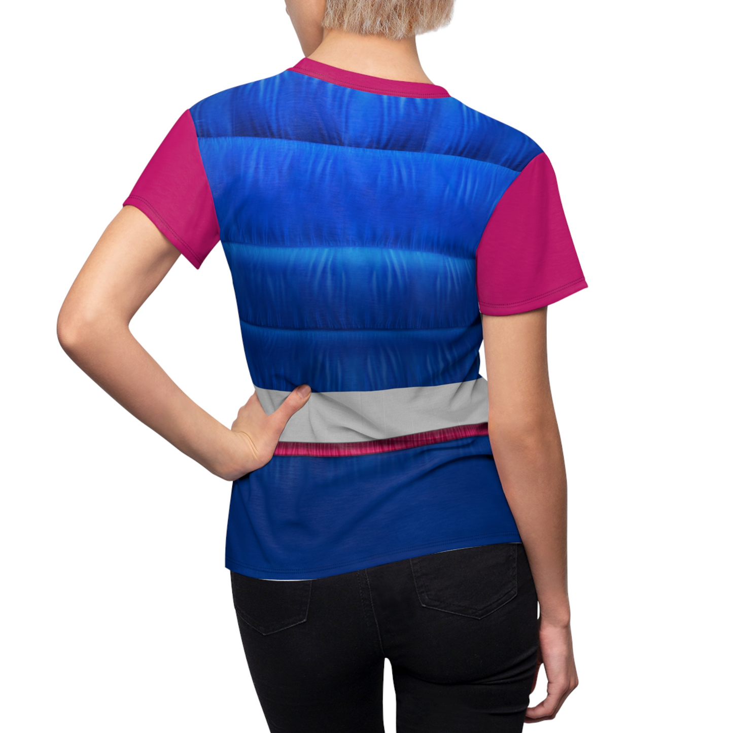 Addison Wells Blue Vest Women's Shirt, Zombies 4 Dawn of the Vampires Costume