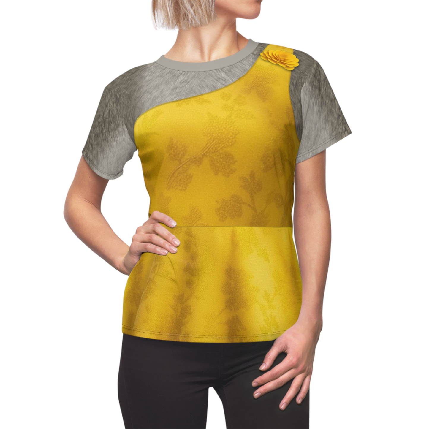 Judy Hopps Yellow Women's Shirt, Zootopia 2 Character Inspired Costume