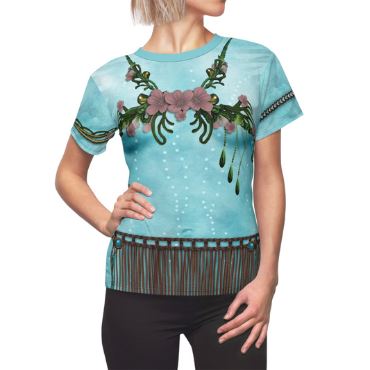 Tsireya Women's Shirt, Avatar 3 Fire and Ash Costume