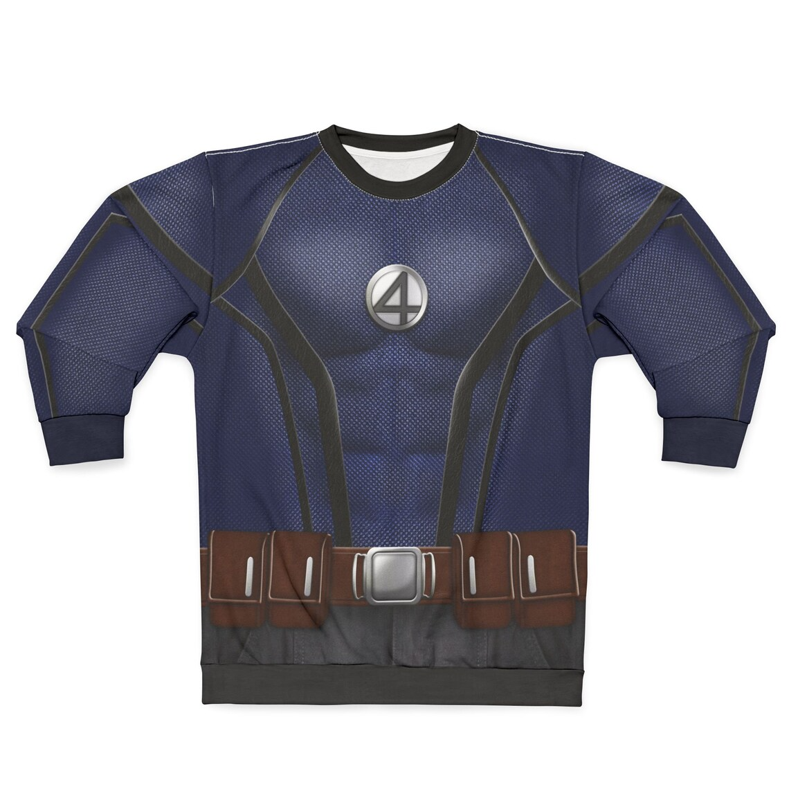 Johnny Storm Long Sleeve Shirt, Deadpool & Wolverine Costume