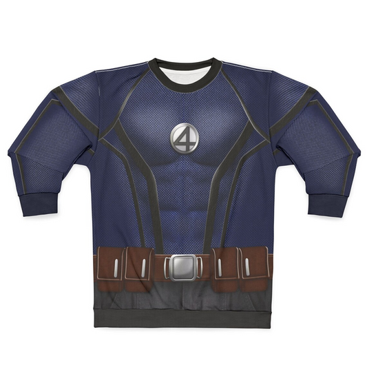 Johnny Storm Long Sleeve Shirt, Deadpool & Wolverine Costume