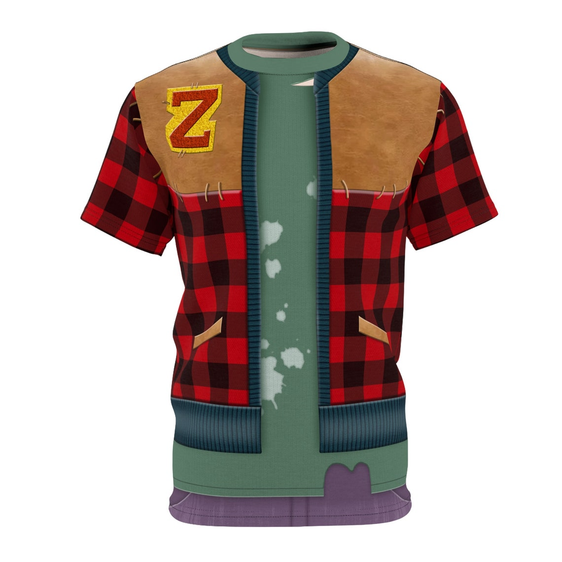 Zed Necrodopolis Shirt, Zombies The Re-Animated Series Costume