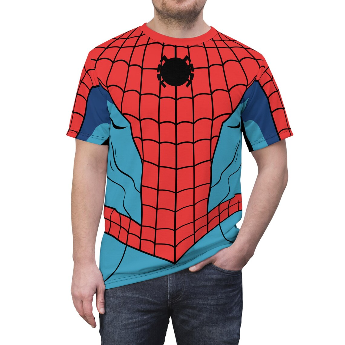 Spider-Man Red Suit Shirt, Your Friendly Neighborhood Spider-Man Costume