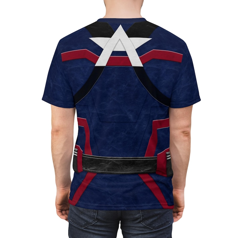 US Agent Blue Shirt, The Falcon and the Winter Soldier Costume