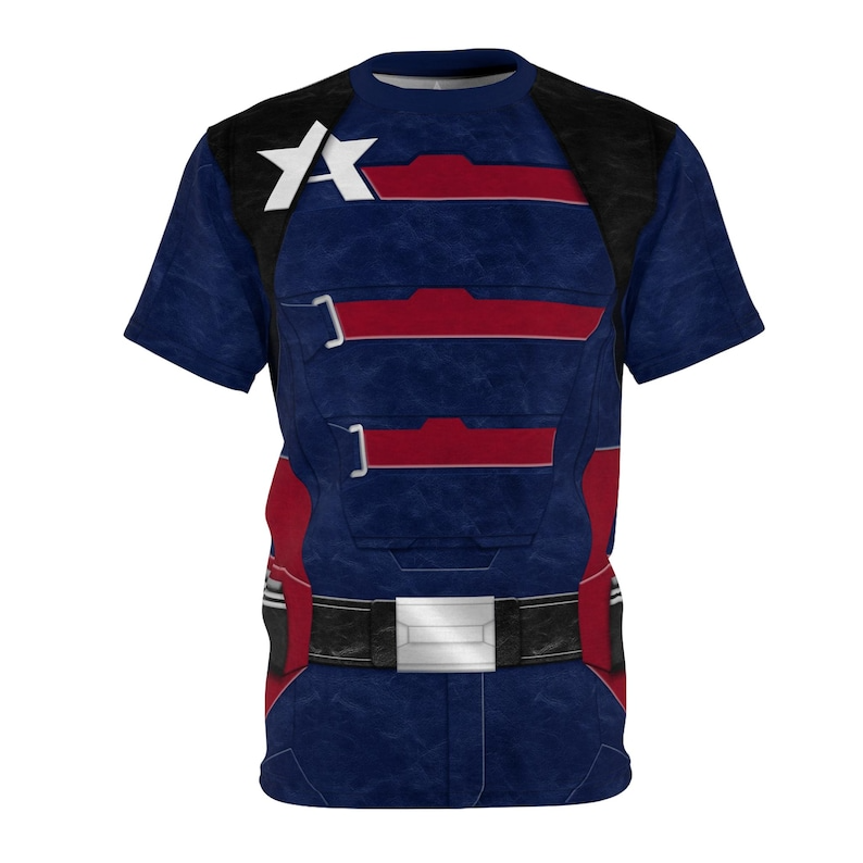 US Agent Blue Shirt, The Falcon and the Winter Soldier Costume
