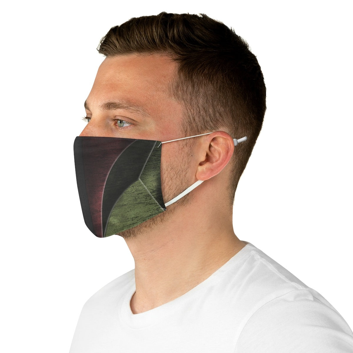 Boba Fett Re-Armored Cloth Face Mask, The Book of Boba Fett Costume