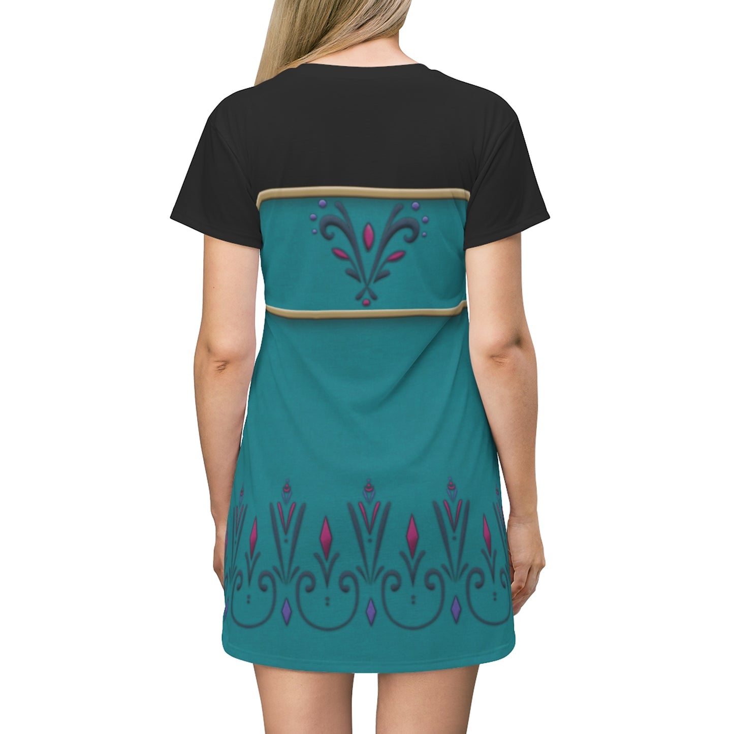Elsa Coronation Short Sleeve Dress, Frozen Costume