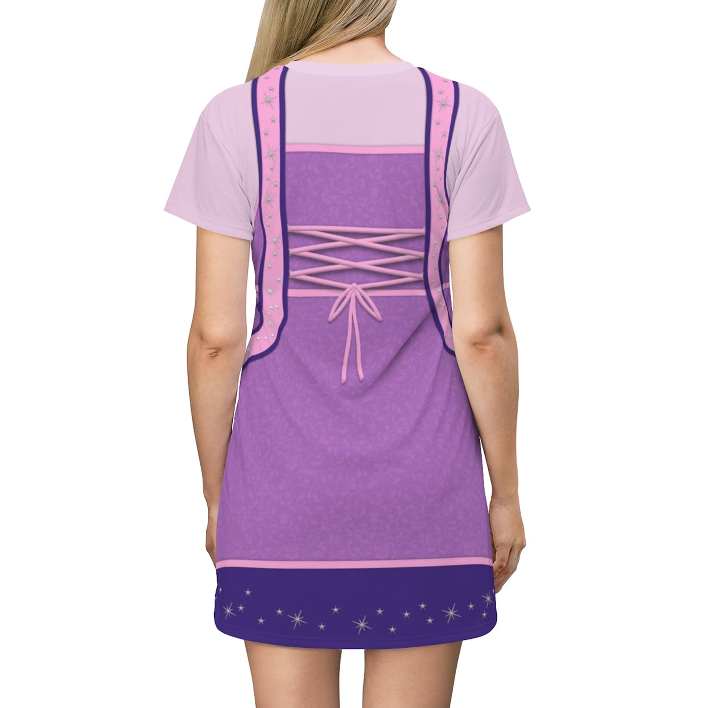 Purple Bippity Boppity Boutique Sleeve Dress, Disney Cast Member Costume