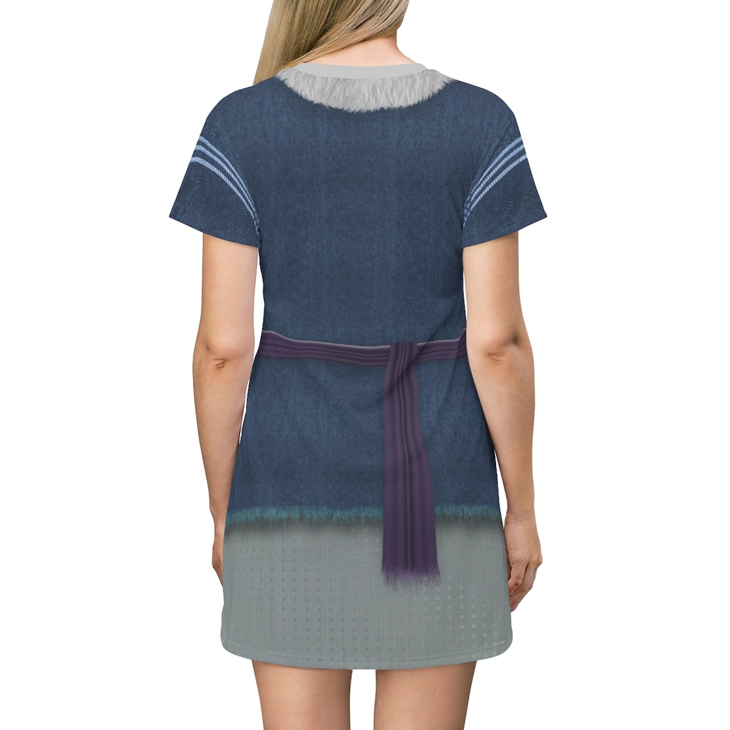 Sisu Human Short Sleeve Dress, Raya and The Last Dragon Costume