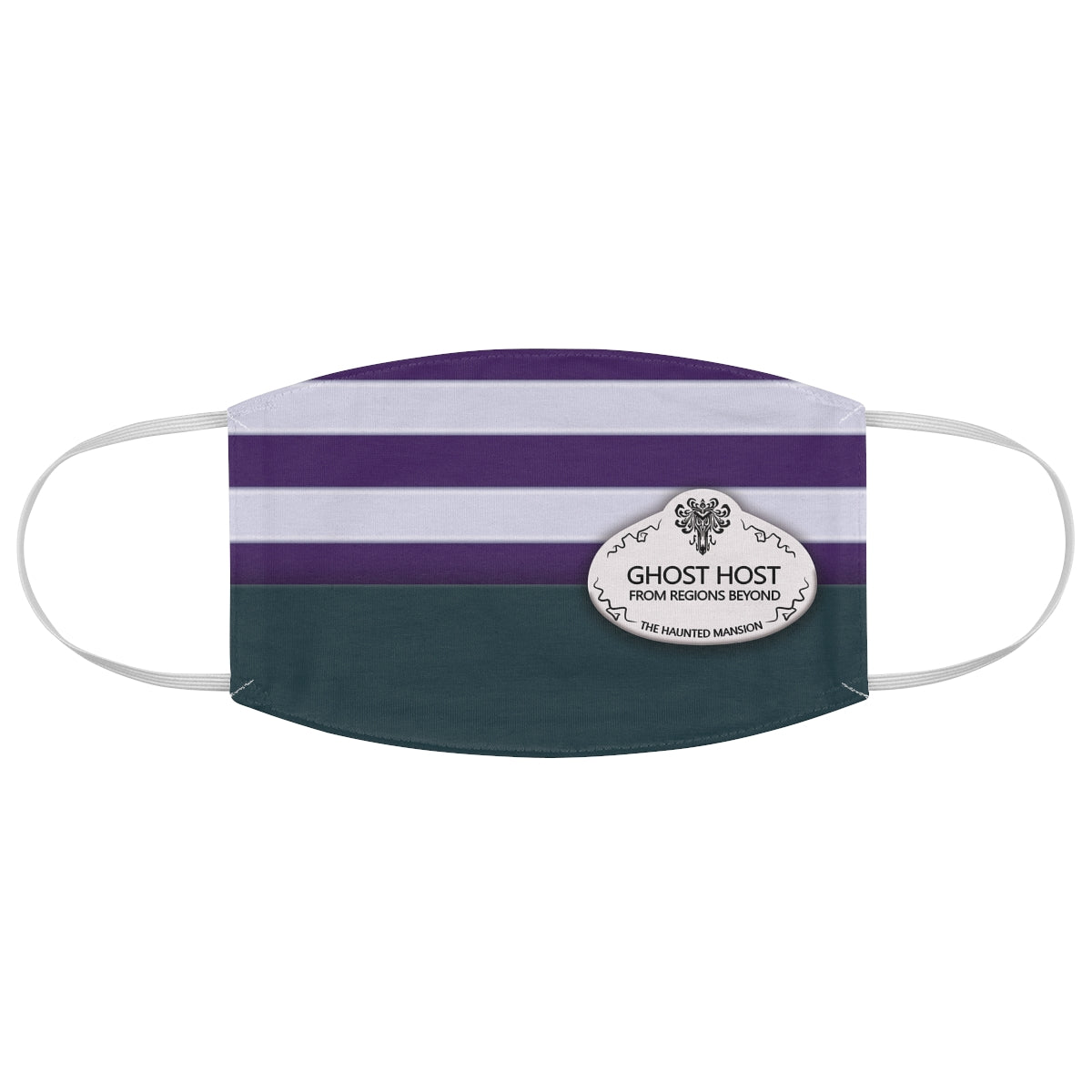 Butler Face Mask, The Haunted Mansion Costume