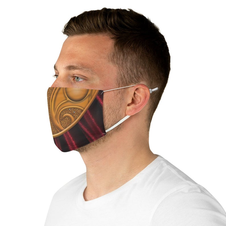 Leia Face Mask, Star Wars Costume