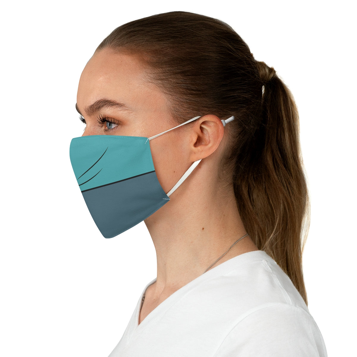 Alan-a-Dale Face Mask, Robin Hood Costume