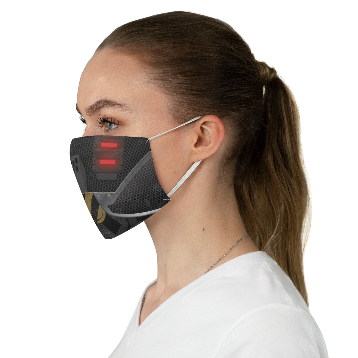 Sergeant Calhoun Face Mask, Wreck-It Ralph Costume