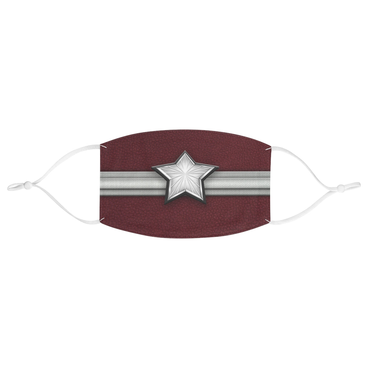 Red Guardian Face Mask, Black Widow Costume