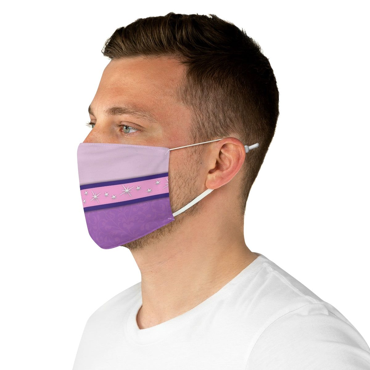 Purple Boppity Boutique Face Mask, Disney Cast Member Costume