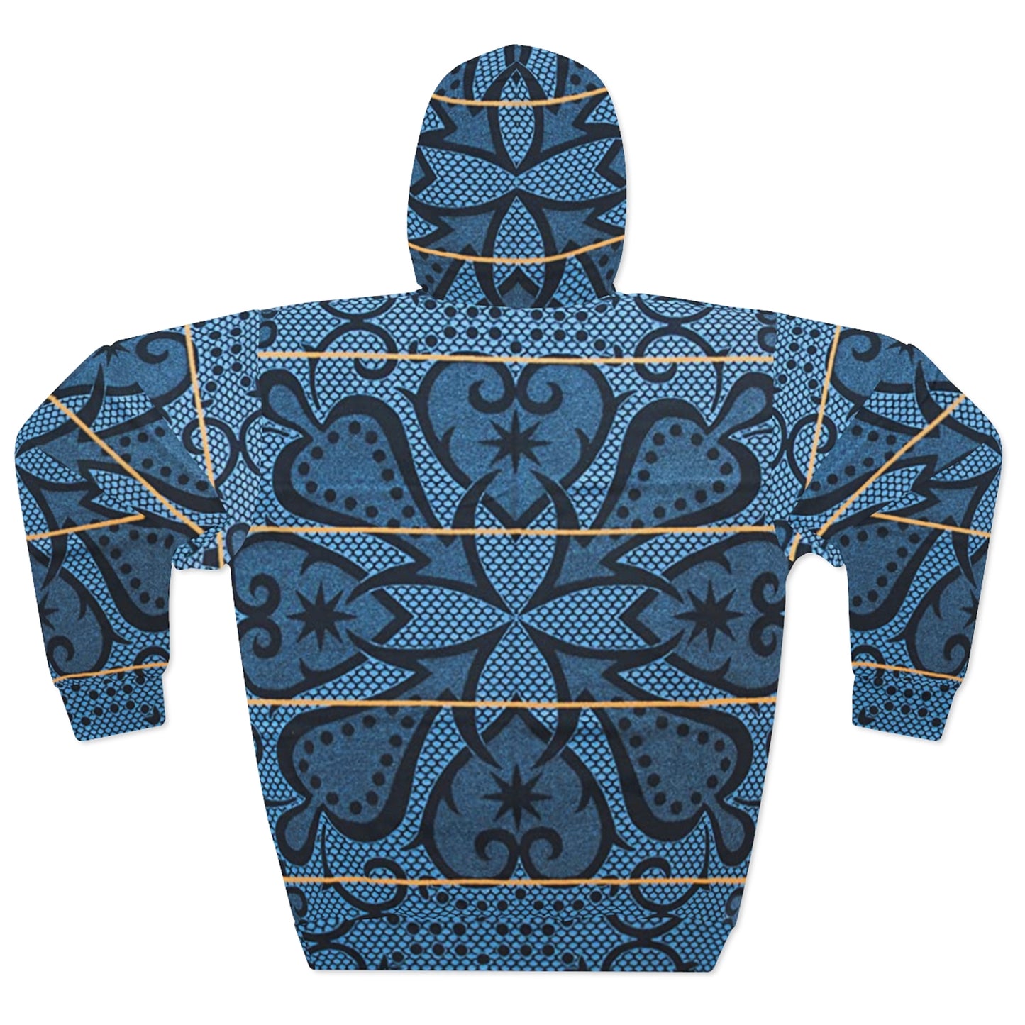 Royal Blue Basotho Hoodie, Black Panther Costume