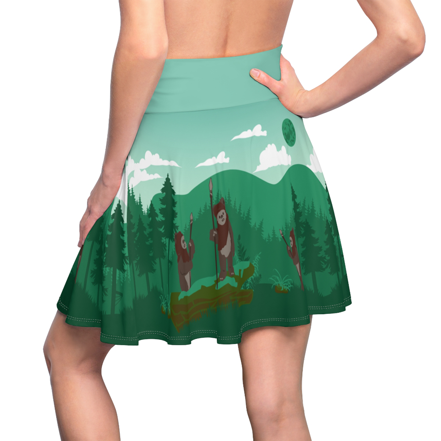 Endor Pattern Skirt, Star Wars Costume