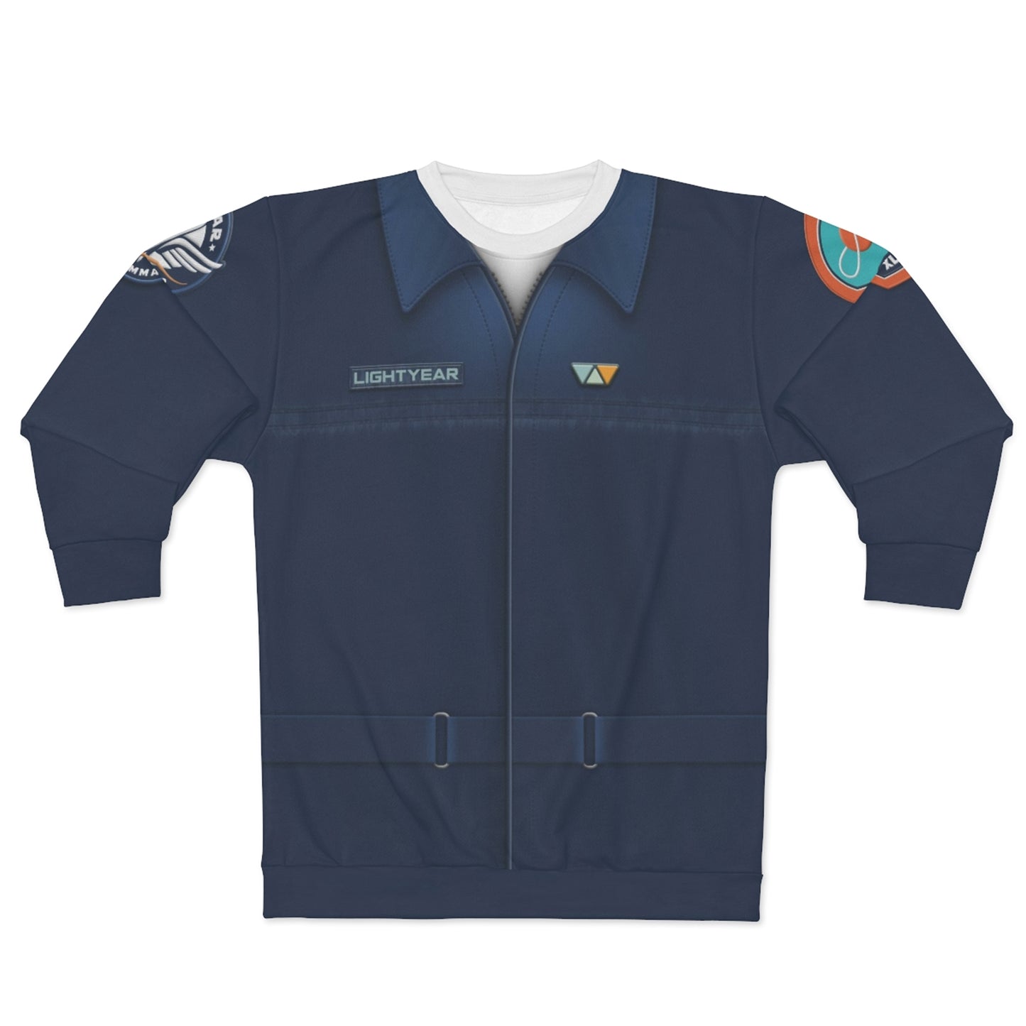 Buzz Lightyear Blue Uniform Sleeve Shirt, Lightyear 2022 Costume