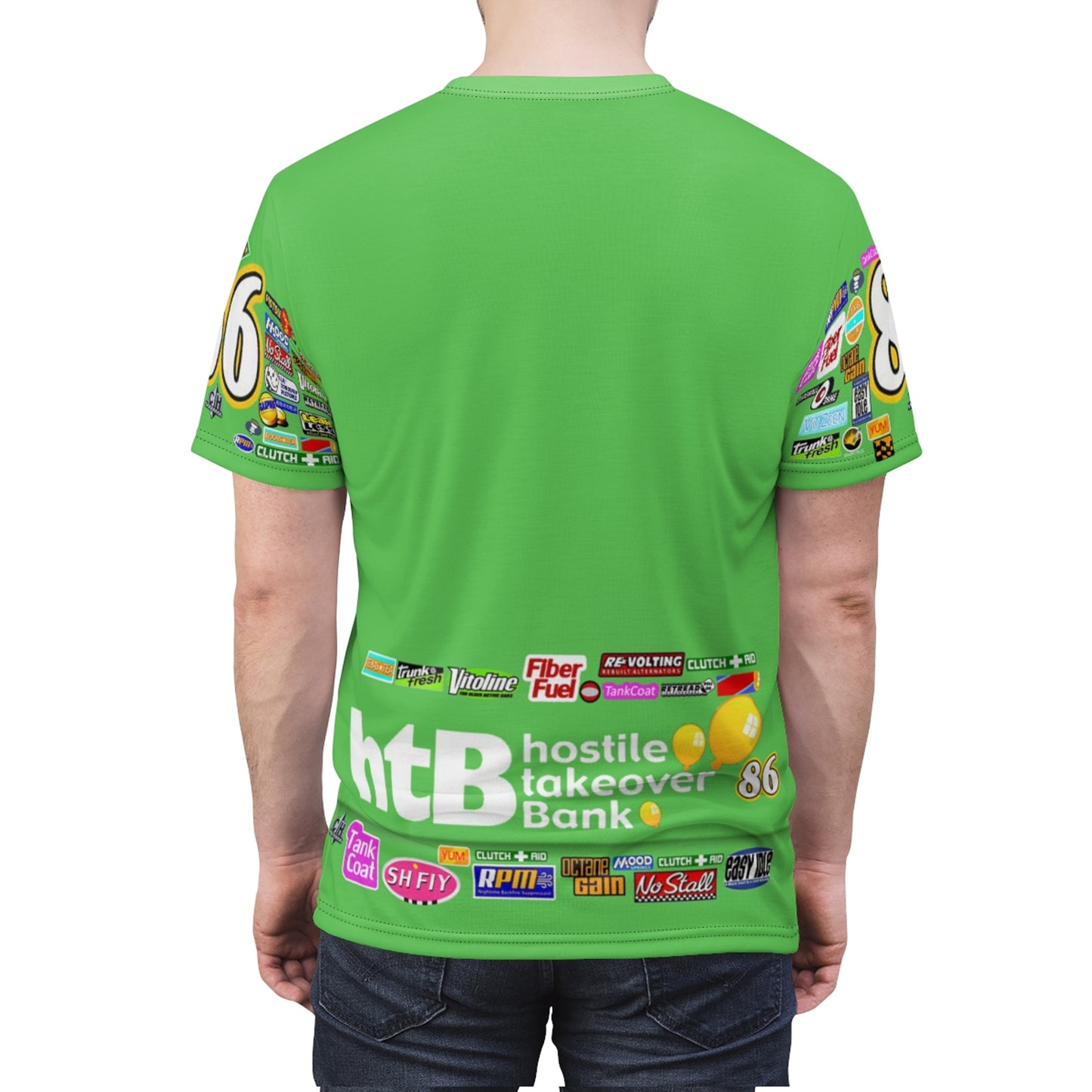 Chick Hicks Shirt, Disney Cars Costume