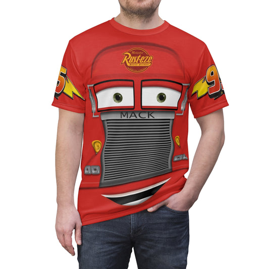 Mack Shirt, Disney Cars Costume