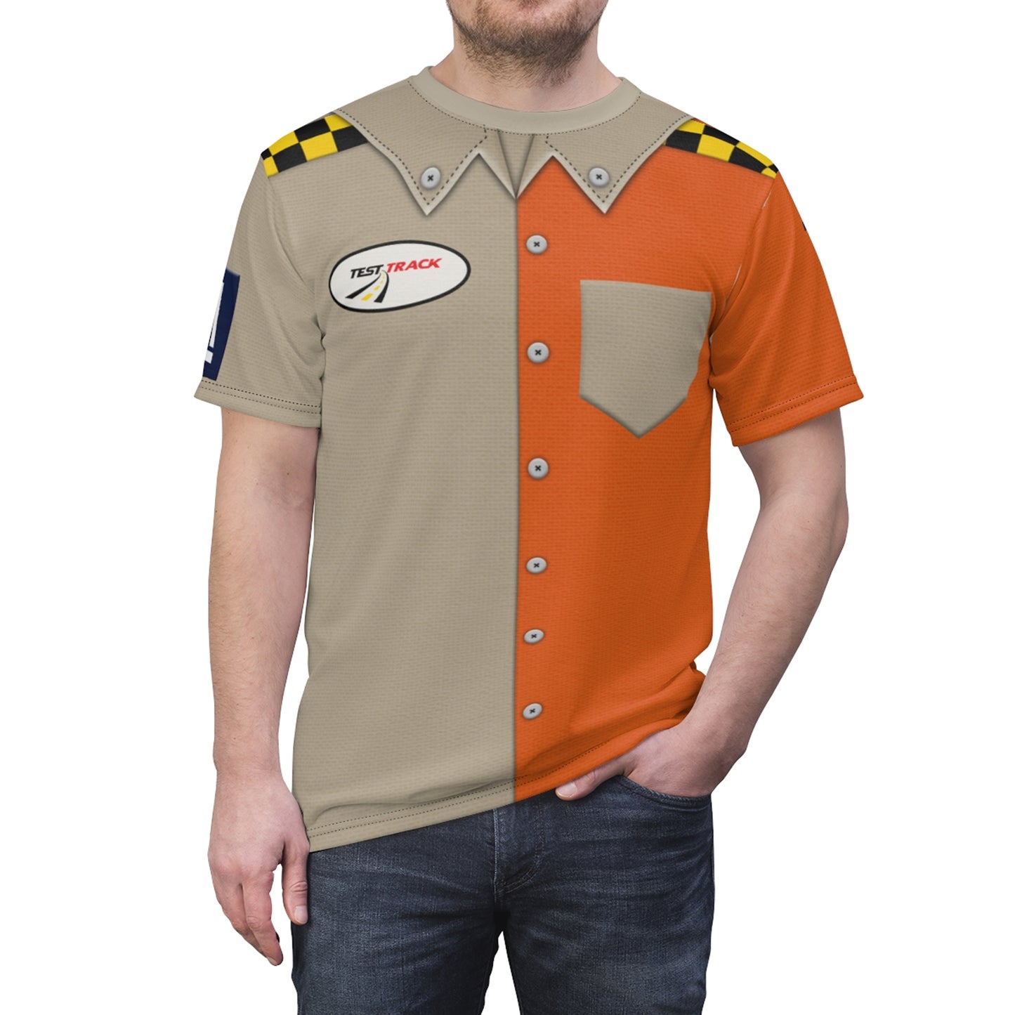 Test Track Shirt, Disney Cast Member Costume
