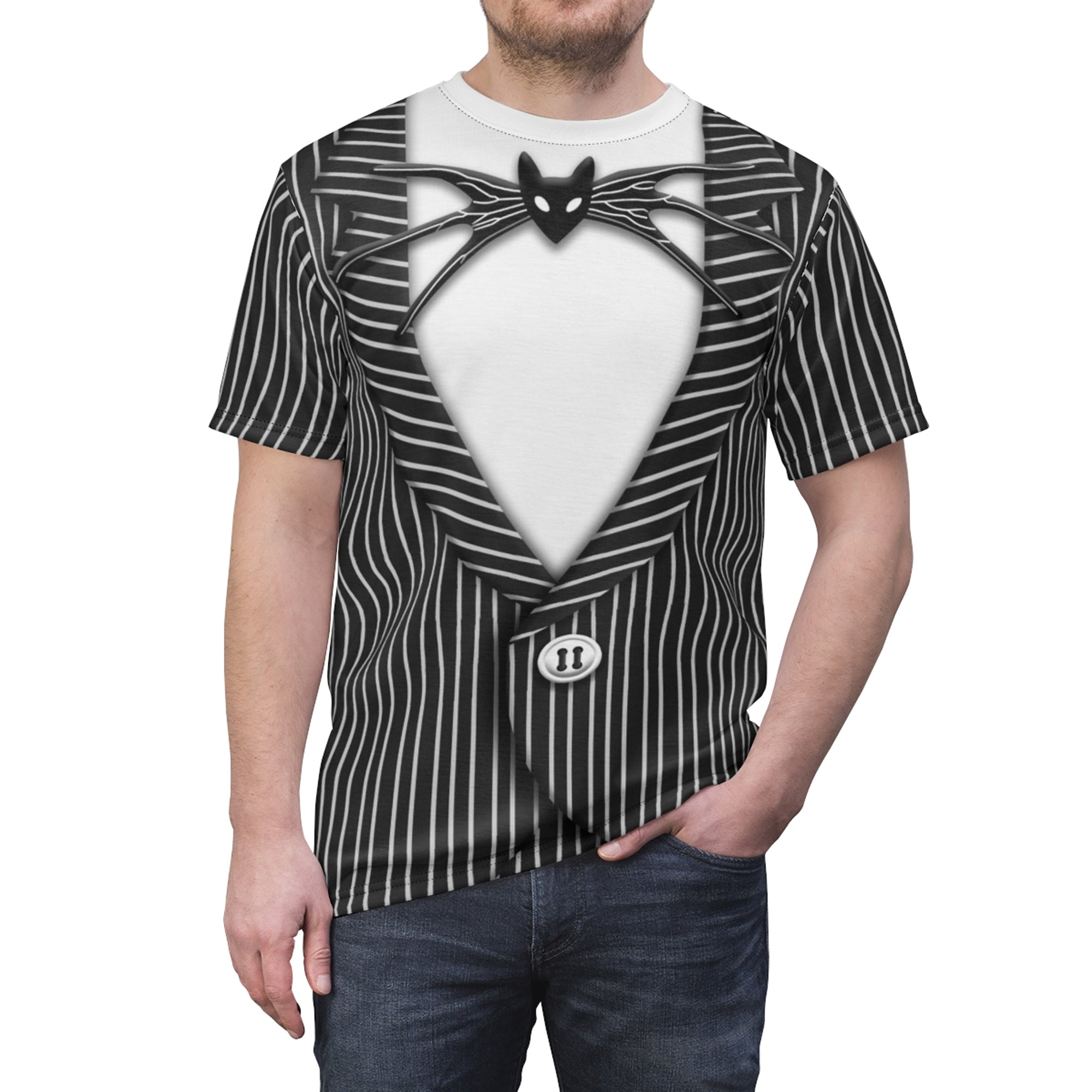 Jack Skellington Shirt, Nightmare Before Christmas Costume – EasyCosplayCostumes