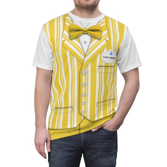 Yellow Dapper Dan Shirt, The Dapper Dans Costume
