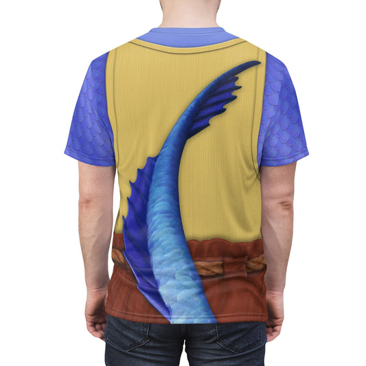 Alberto Scorfano Shirt, Luca Pixar Costume