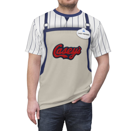 Casey's Corner Cast Member Shirt, Magic Kingdom Costume