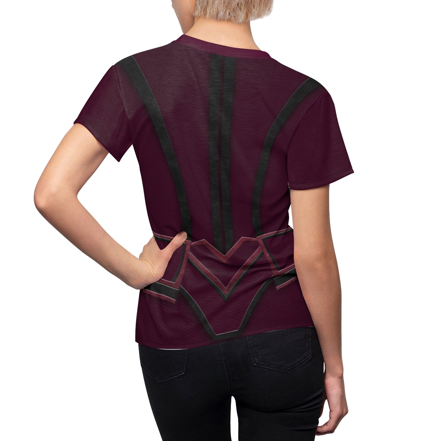 Wanda Scarlet Witch Women Shirt, WandaVision Costume