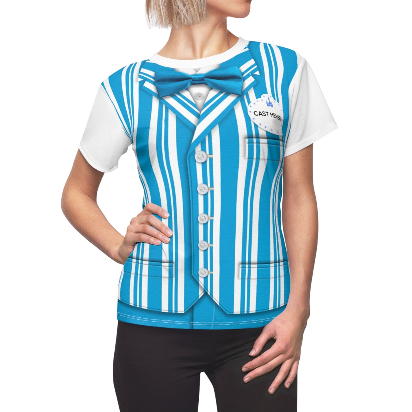 Blue Dapper Dan Shirt, The Dapper Dans Costume
