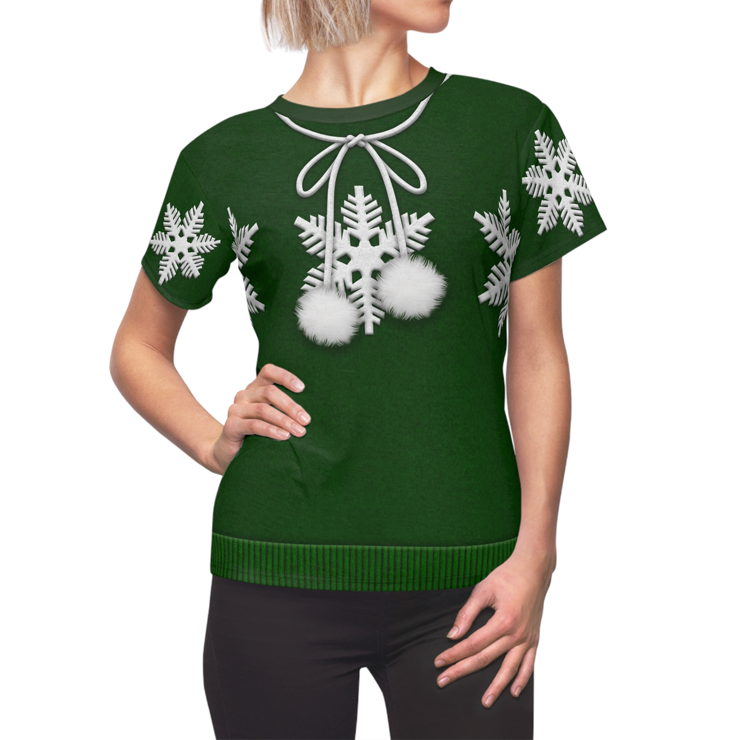 Minnie Snowflake Women's Shirt, Disney Christmas Costume