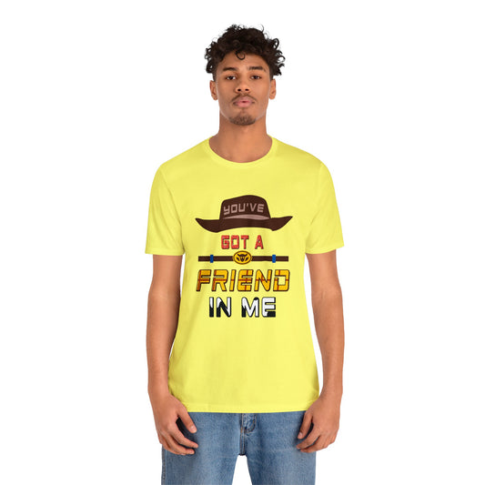 Sheriff Woody Tee, You've Got a Friend in Me Shirt, Toy Story Land T-Shirt, Pixar Outfits, Theme Park Apparel