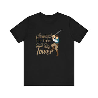 Tangled Shirt, Rescued Her from The Tower T-Shirt, Disney Couple Outfits, Theme Park Apparel