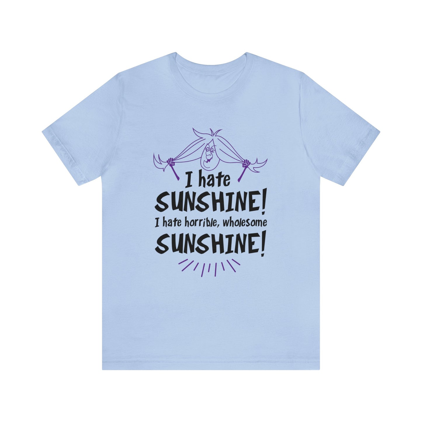 I Hate Sunshine I Hate Horrible Shirt, Mad Madam Mim Costume, The Sword in the Stone Cosplay, Theme Park Day Outfits