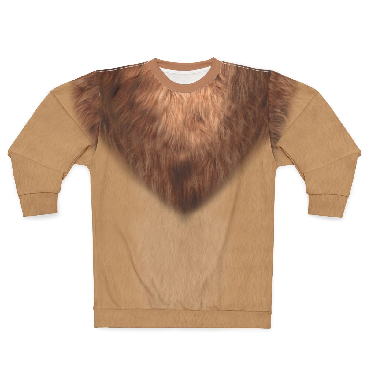 Adult Scar Long Sleeve Shirt, Mufasa Inspired Character Costume