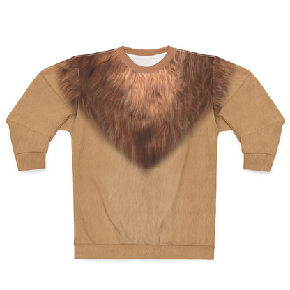 Adult Scar Long Sleeve Shirt, Mufasa Inspired Character Costume