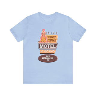 Sally Logo Shirt, Cozy Cone Motel No Vacancy 100% Refrigerated Air, Pixar Cars Costume